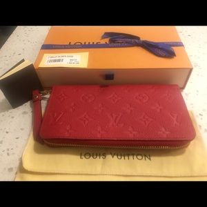 Authentic Louis Vuitton Empreinte Large Zippy